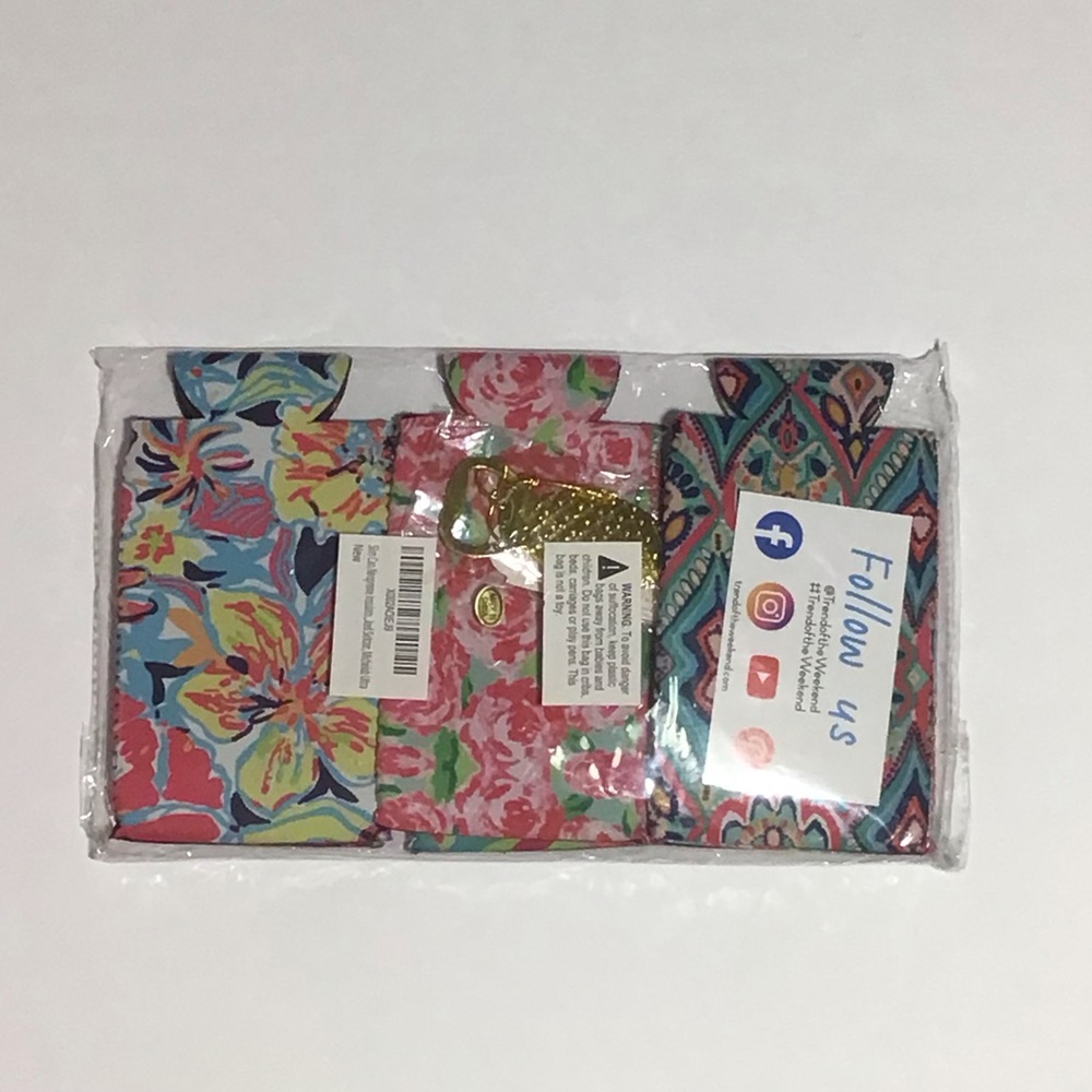 Coozie Can Holders with Multi Colors and Pineapple Opener, Coozie Koozie - Picture 5 of 7